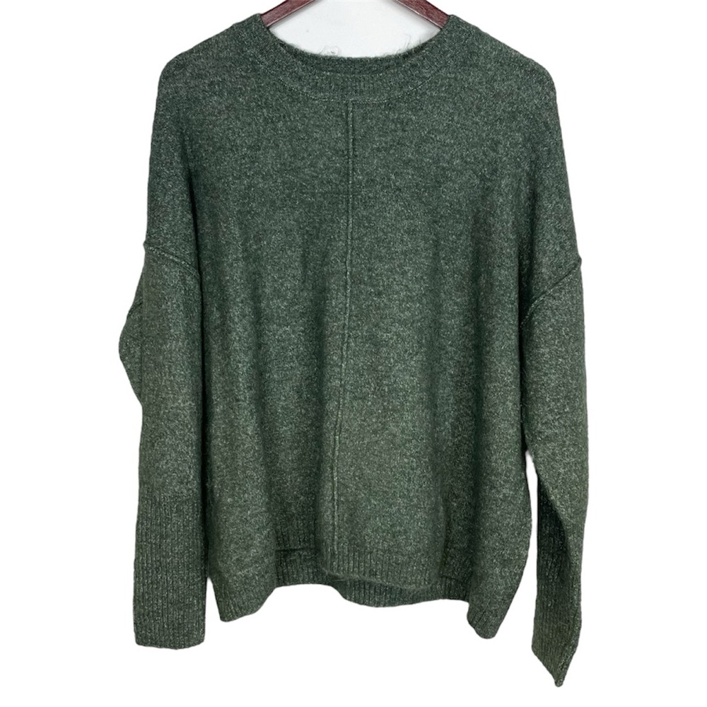 Legendary Outfitters Women's Green Soft and Cozy Crew Neck Sweater Size XXL
